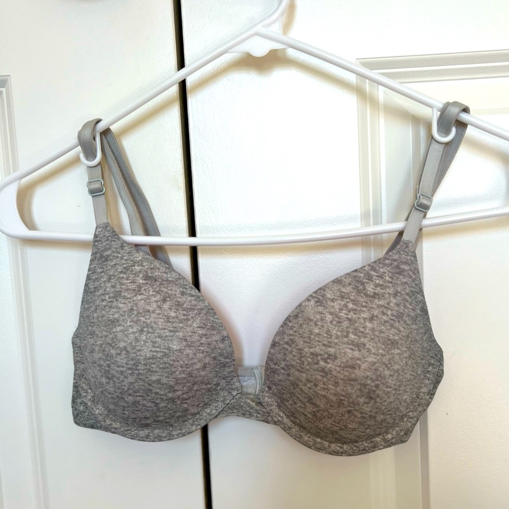 Victoria Secrets PINK Gray Bra